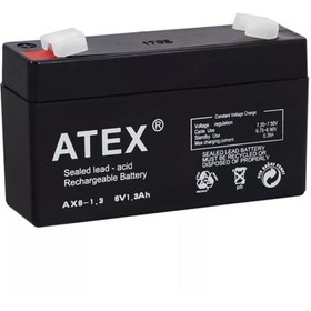 Resim Genel Markalar DXT ATEX AX6 1.3 6 VOLT 1.3 AMPER AKÜ (98 X 25 X 52 MM) Uyumlu 