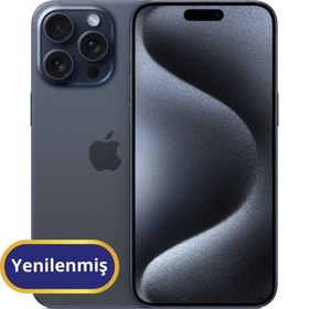 Resim Apple iPhone 15 Pro Yenilenmiş TR Garanti | 512 GB Mavi 