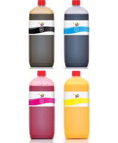 Resim Qc Epson WorkForce Pro WF-C5210DW Yazıcı Uyumlu Kartuş Mürekkebi PRO 1000ml PRO Set-4 Renk 