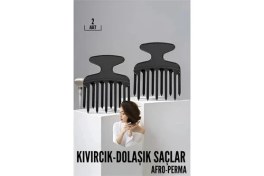 Resim Bfs Kıvırcık Saç Açıcı Afro Perma Tarağı 