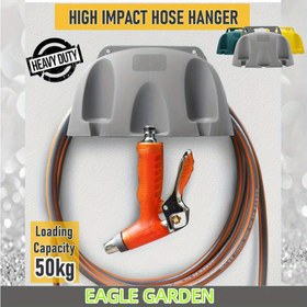 Resim 1 Paket, Hortum Tutucu Ağır Hizmet Askı Duvar Montajı, Bahçe Hortumu / Genişletilebilir / Hortum Makarası / Su / Cep / Esnek / Sihirli Hortum 