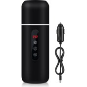 Resim Unfathomable Taşınabilir Araba Su Isıtıcısı Taşınabilir Elektrikli Seyahat Su Isıtıcısı Araba Kahve Isıtıcısı Çay Kahve ve Süt Isıtmaya Uygun 500 ml (Yurt Dışından) 