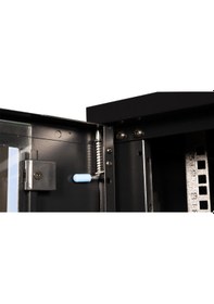 Resim Lande - 4u 19" Duvar Tipi Rack Kabinet Genişlik: 600 Mm Derinlik: 450 Mm Siyah 
