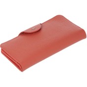 Resim Pembe Deri Kadın Cüzdan - S1CB00005767-D1N 