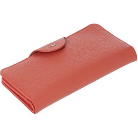 Resim Pembe Deri Kadın Cüzdan - S1CB00005767-D1N 