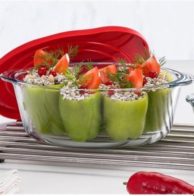 Resim Paşabahçe Borcam Yuvarlak Silikon Kapaklı 59001 2100 CC 