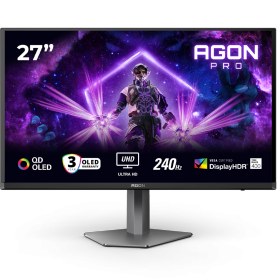 Resim AOC AG276UZD 27″ 240Hz 0.03ms 4K QD-OLED HDR400 RGB USB-C Yükseklik Ayarlı Pivot Gaming Monitör 