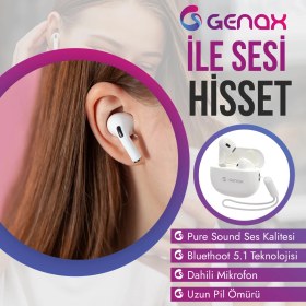 Resim iPhone 6 / 7 / 8 / x Uyumlu Bluetooth Kulaklık 