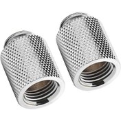 Resim Xindoker Bilgisayar Su Soğutma İç Dişli Uzatıcı Somunu Model Yclz-m, 20mm Bakır Malzeme - 2 Adet Paket 