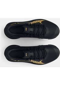 Resim Under Armour Unisex UA Jet '23 Basketbol Ayakkabısı 3026634-001 Altın - Siyah 