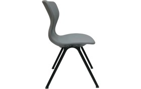 Resim Adem Koç Plastik Betina Metal Ayaklı Monoblok Okul Öğrenci Kolej Sandalyesi 