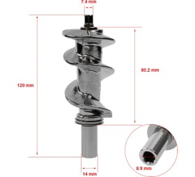Resim Kiwi KMG2603 Kıyma Makinesi Ile Uyumlu Spiral Sürücü - 64333 