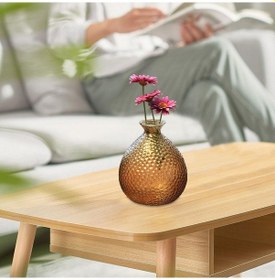 Resim Suntek Magideal Küçük Çiçek Vazo Aranjmanı Oturma Odası Stil-B 