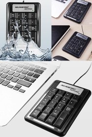 Resim Munico Usb Kablolu Muhasebe Hesap Için Ideal Ek Sadece Için Mini Sayılar Klavye Aparat Sayısal Tuş Takım #2 