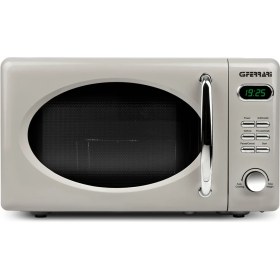 Resim Mikrodalga Fırın Dijital Göstergeli Izgara Opsiyonlu 20L Sapormio Vintage Retro 