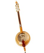 Resim String Instrument Quality 6 Courses Gourd Kabak Kemane W/ Bag 