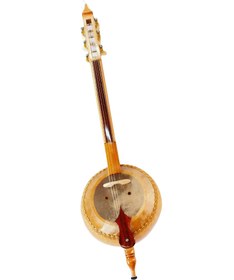 Resim String Instrument Quality 6 Courses Gourd Kabak Kemane W/ Bag 