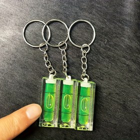 Resim 1 Anahtarlık Seviyesi, Genel Kabarcık Terazisi, Çeşitli Boyutlarda Kare Ruh Seviyeleri - Taşınabilir Akrilik Ölçüm ve Düzenleme Araçları DIY Tutkunlar İçin 