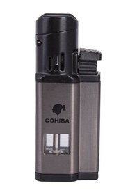 Resim Cm0436g 3 Jet Torch Puro Çakmağı Gri Krom 
