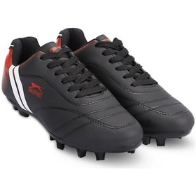 Resim Slazenger MARK KRP Erkek Halı Saha Siyah / Beyaz / Kırmızı Futbol Ayakkabısı 