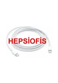 Resim Apple Uyumlu MacBook A1707 Şarj Kablosu Usb Kablo Type C 
