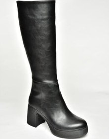 Resim fox SHOES T282099909 Kalın Topuklu Kadın Çizme 