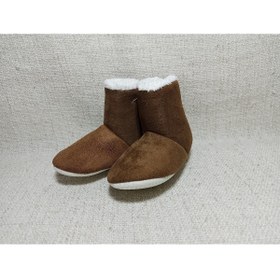 Resim JuFi Bebek-çoçuk Içi Peluş & Taban Sünger & Kaydırmaz Taban & Numaralı & Anaokulu/kreş Ayakkabısı/panduf 