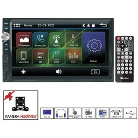 Resim Roadstar RD7200 7 Bluetooth lu Double Din Teyp 
