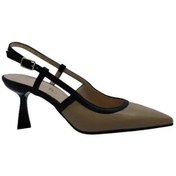 Resim Poletto Hakiki Deri Altın Ayakkabı Stiletto 9839 64-1135 Altın 