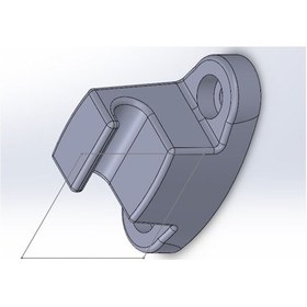 Resim Bmw E30 Güneşlik Tutucu Klips Abs Siyah - Gri 