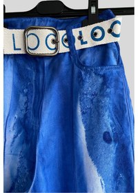 Resim Turuncu Gardrop 9-15 Yaş Kemerli Lüx Batik Pantolon Teenage Sax Saks 