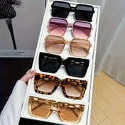 Resim 6 adet Moda Kare Çerçeve Gözlük - Çeşitli Lens Renkleri ve Stilleri ile Trendy Polikarbon Gözlük, Günlük Kullanım ve Şık Durumlar için Mükemmel, Şık Aksesuarlar | Modern Gözlük | Dayanıklı Gözlükler 