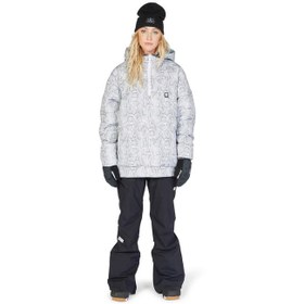 Resim Dc Transition Rev Anorak Kadın Mavi Snowboard Ceketi 