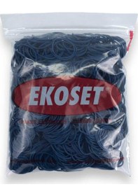 Resim Ekoset 500 Adet Mavi Küçük Paket Lastiği 40 MM 