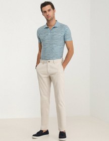 Resim Kip Slim Fit Dar Paça Bej Erkek Pantolon Pant 2441 001 