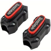 Resim Tongdashop Motorcycle Bumper Blocks 2 Adet Çizilmeye Karşı Korumalı 2-2.6cm Çap Koruma 
