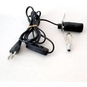 Resim HALL BREATHE Renkli Tuz Lambası Aydınlatması İçin Kablolu Duy Takımı ve Ampul Dahil 