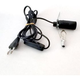 Resim HALL BREATHE Renkli Tuz Lambası Aydınlatması İçin Kablolu Duy Takımı ve Ampul Dahil 