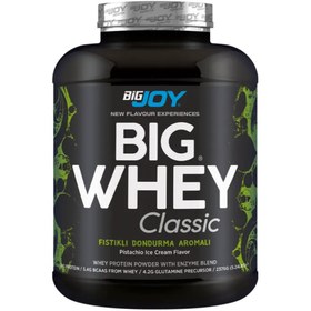 Resim Bigjoy BIGWHEY Whey Protein Classic Antep Fistikli Dondurma Aromalı 2376g 72 Servis 