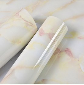 Resim Ximistore9 Mermer Desenli Pvc Yapışkan Duvar Kağıdı - Mobilya Ve Tezgah Yenileme İçin 5 Metre Uzunlukta, 7 Model 