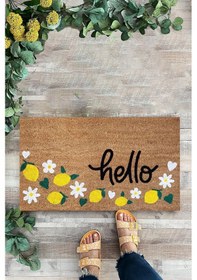 Resim Limon, Limon Temalı Paspas, Dijital Baskı Paspas 