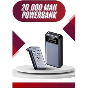 Resim Bfs 4 Çıkışlı 20.000 Mah Powerbank Uzun Pil Ömürlü Taşınabilir Çok Renkli 