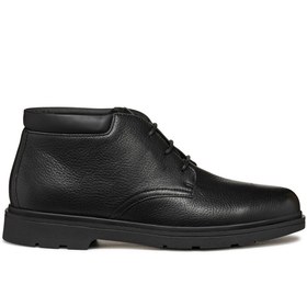 Resim Geox Erkek Siyah Spherica Ec1 Bağcıklı Deri Casual Bot U36d1b00046c9997 