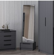 Resim Kale Luxe Boy Aynası - Antrasit 