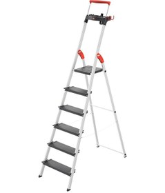 Resim Hailo L100 Topline 6 Basamaklı Alüminyum Merdiven 