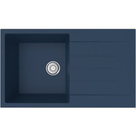 Resim Gradde Antrasit Tek Goz Granıt Eviye 50 x 86 Gr86L 