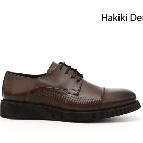 Resim Gönderi(R) Gönderi R Erkek Kahve Antik Bağcıklı Hakiki Deri Klasik Ayakkabı Ddma64901935 Kahve 