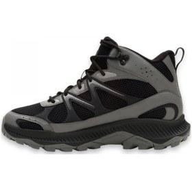 Resim Merrell J038724 Tempo Exp Mid Wp Outdoor Siyah Unisex Bot Siyah 