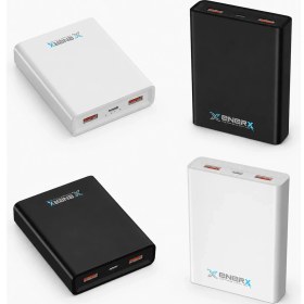 Resim Enerx ENR-P10C 10.000 mAh 2.1A Powerbank Siyah 