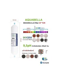 Resim Aqua Bella Amerikan Filtreli Su Arıtma Cihazı Biocera Nsf Onaylı 